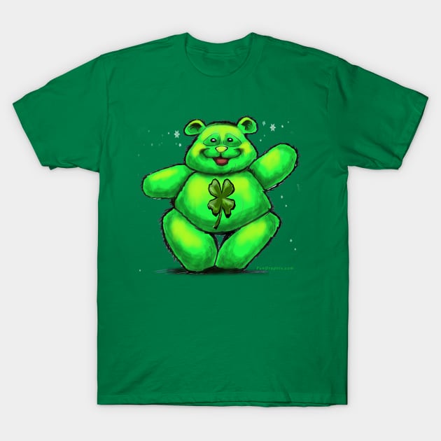 St. Patty Bear T-Shirt by Kevin Middleton